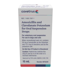 Amoxicillin And Clavulanate Potassium For Oral Suspension Drops