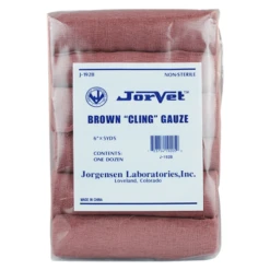 Gauze Roll Brown Cling