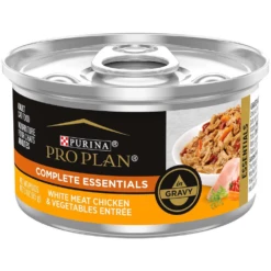 Purina® Pro Plan® Complete Essentials® Adult Cat White Meat Chicken & Vegetable Entrée In Gravy Cans -Cat Supplies Store 28eac9e7 e9b0 4679 bda8 03a570e14f36