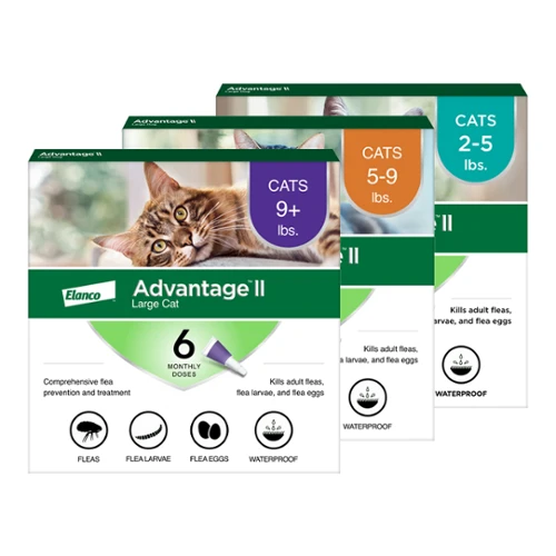 Advantage® II For Cats 3 Advantage® II For Cats