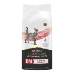 Purina® Pro Plan® Veterinary Diets Cat DM Dietetic Management® Dry -Cat Supplies Store 3003443 3002553 ENG FRONT