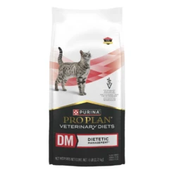 Purina® Pro Plan® Veterinary Diets Cat DM Dietetic Management® Dry -Cat Supplies Store 3003443 3004646 ENG FRONT