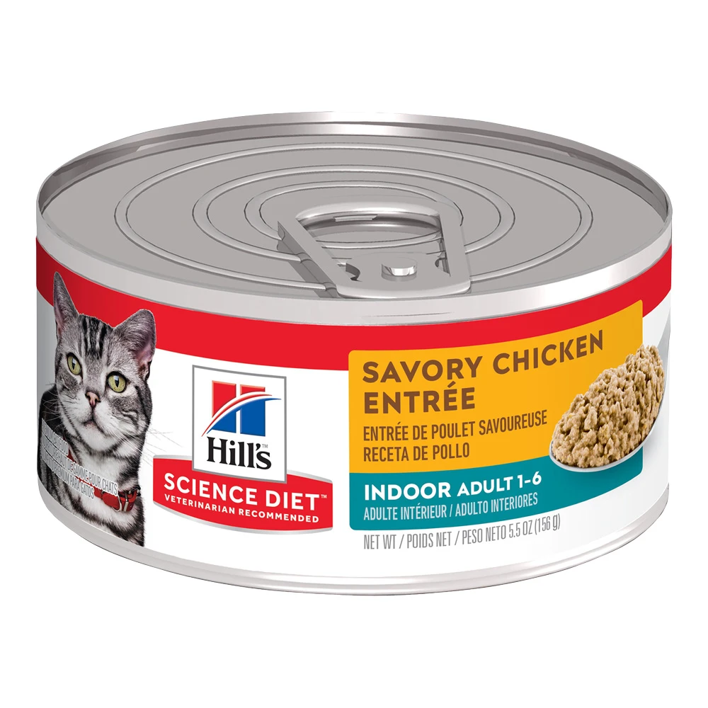 Hill's® Science Diet® Cat Adult Indoor Canned 6 Hill's® Science Diet® Cat Adult Indoor Canned - Image 4
