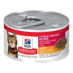 Hill's® Science Diet® Cat Adult Light Canned -Cat Supplies Store 3003515 2211282 ENG FRONT