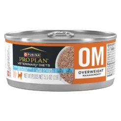 Purina® Pro Plan® Veterinary Diets Cat OM Overweight Management® Canned -Cat Supplies Store 3003529 3002566 ENG FRONT