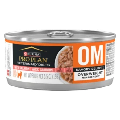 Purina® Pro Plan® Veterinary Diets Cat OM Overweight Management® Canned -Cat Supplies Store 3003529 3020481 ENG FRONT