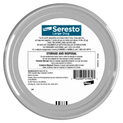 Seresto® Collars -Cat Supplies Store 3006462 3006465 ENG BACK