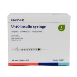 Insulin Syringes -Cat Supplies Store 3006515 3021972 ENG FRONT