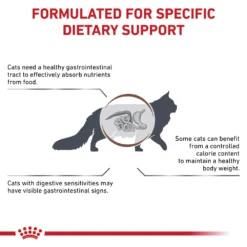 Royal Canin Gastrointestinal Moderate Calorie Morsels In Gravy Can For Cats -Cat Supplies Store 3006523 3004676 ENG RIGHT