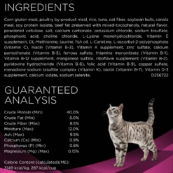 Purina® Pro Plan® Veterinary Diets Cat UR Urinary St/Ox® Diet Dry -Cat Supplies Store 3007440 3004654 ENG INGREDIENTS