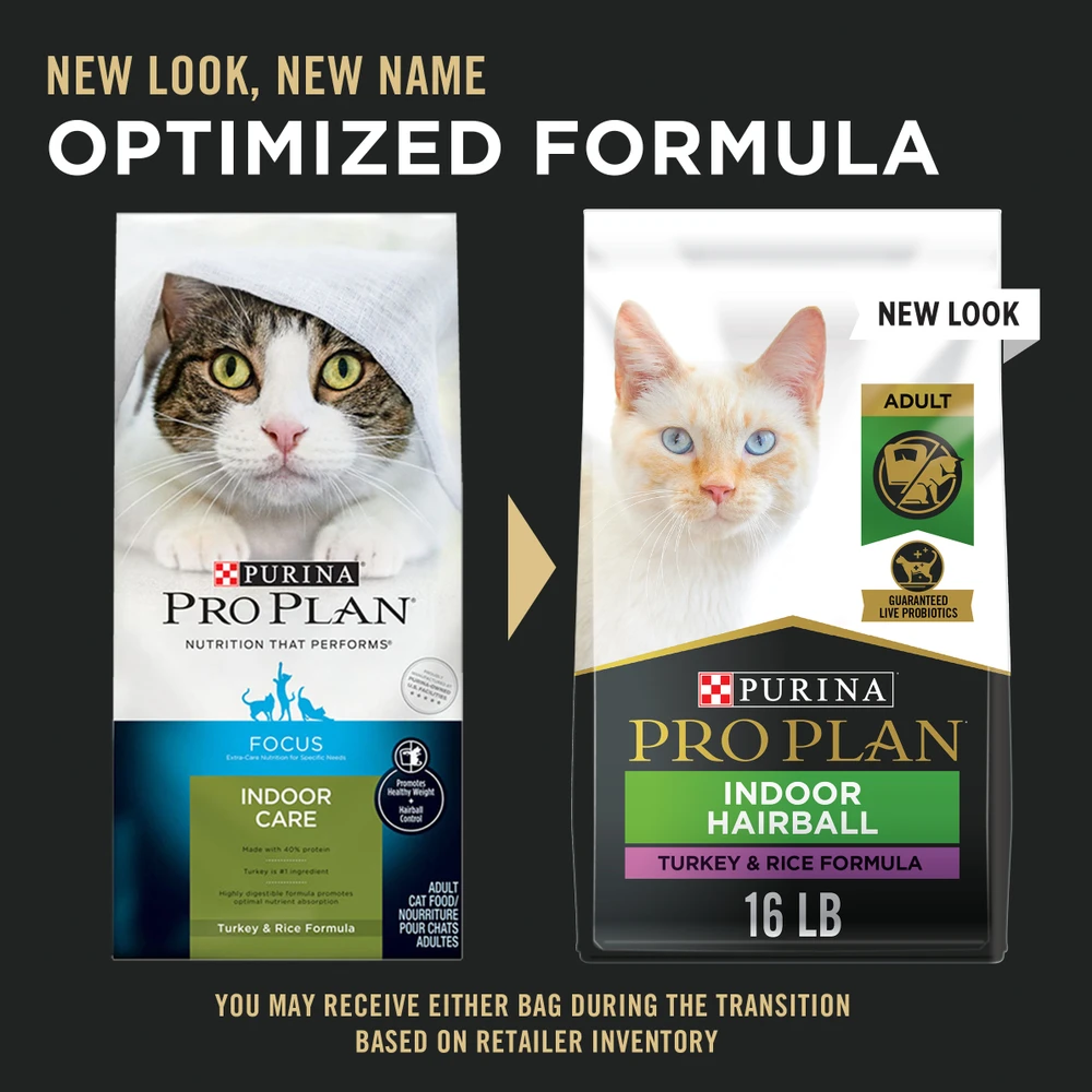 Purina® Pro Plan® Adult Cat Indoor Care Turkey & Rice Formula Dry 11 Purina® Pro Plan® Adult Cat Indoor Care Turkey & Rice Formula Dry - Image 9