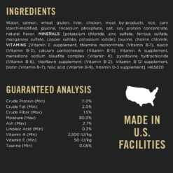 Purina® Pro Plan® Complete Essentials® Adult Cat Salmon & Rice Entrée Cans -Cat Supplies Store 3008516 3008515 ENG INGREDIENTS