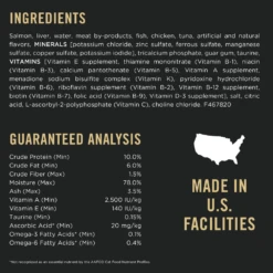 Purina® Pro Plan® Adult Cat 11+ Salmon & Tuna Entrée Classic Cans -Cat Supplies Store 3008520 3008519 ENG INGREDIENTS