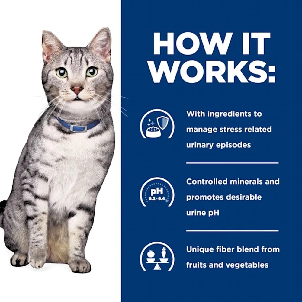 Hill's® Prescription Diet® Cat C/d Multicare + Metabolic, Urinary + Weight Care Dry 9 Hill's® Prescription Diet® Cat C/d Multicare + Metabolic, Urinary + Weight Care Dry - Image 7