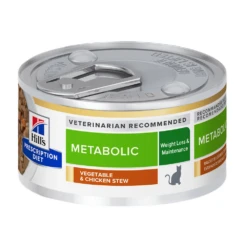 Hill's® Prescription Diet® Cat Metabolic Weight Management Canned Stew -Cat Supplies Store 3009303 3009301 ENG FRONT