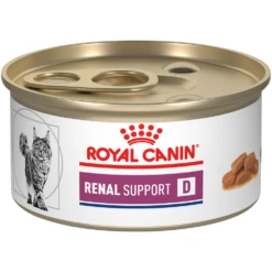 Royal Canin Renal Support D™ Thin Slices In Gravy Can For Cats -Cat Supplies Store 3009965 3009966 ENG FRONT