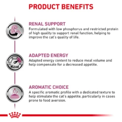 Royal Canin Renal Support D™ Thin Slices In Gravy Can For Cats -Cat Supplies Store 3009965 3009966 ENG INFO