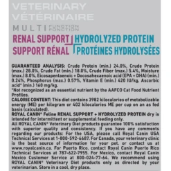 Royal Canin Multifunction Renal Support + Hydrolyzed Protein Dry For Cats -Cat Supplies Store 3011143 3011144 ENG NUTRITION