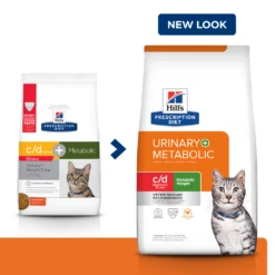 Hill's Prescription Diet Cat C/d Multicare Stress + Metabolic, Urinary Stress + Weight Care Dry -Cat Supplies Store 3014713 3014714 ENG INSTRUCTIONS