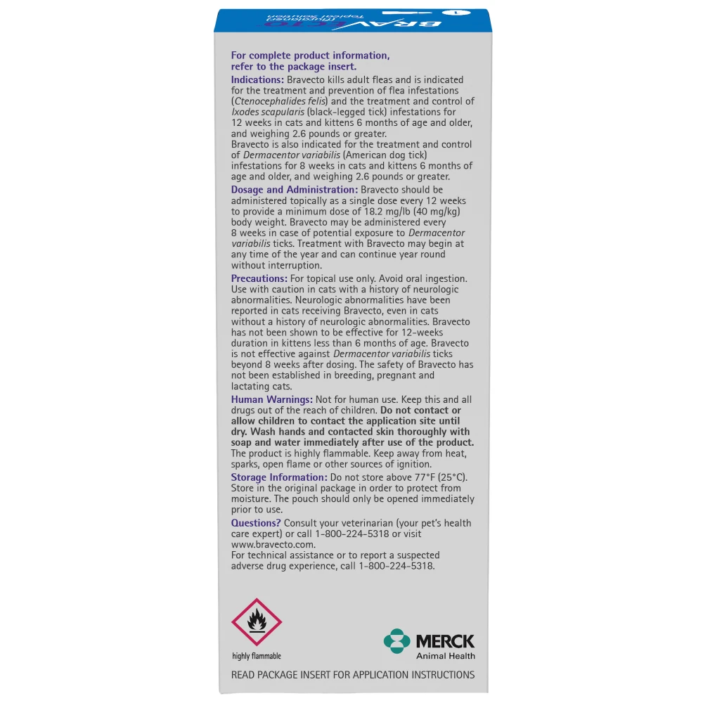 Bravecto® Topical Solution For Cats 21 Bravecto® Topical Solution For Cats - Image 19