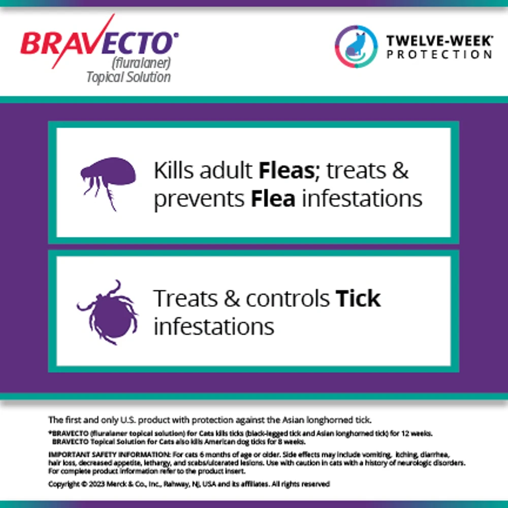 Bravecto® Topical Solution For Cats 13 Bravecto® Topical Solution For Cats - Image 11