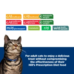 Hill's® Prescription Diet® Cat Metabolic Treats -Cat Supplies Store 3016383 3016384 ENG INFO