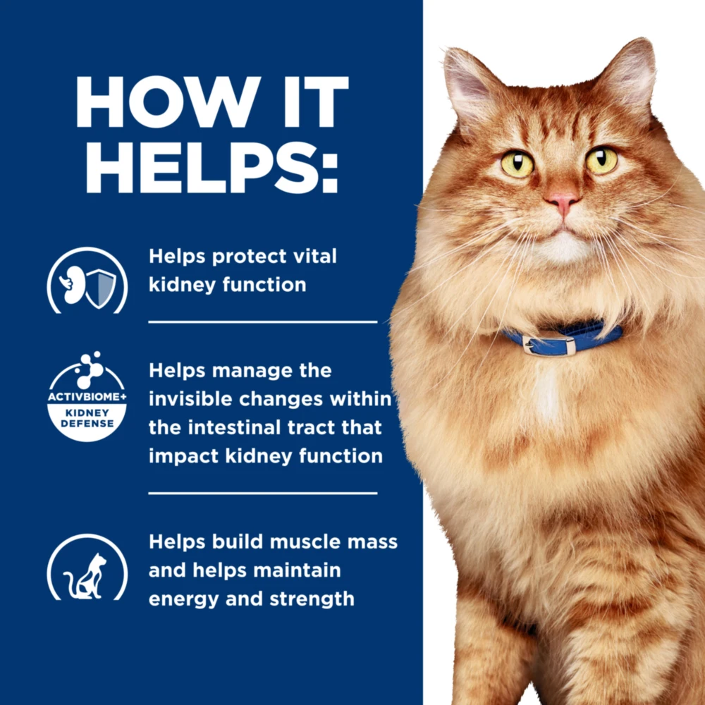 Hill's Prescription Diet® Cat K/d® + Mobility Dry 9 Hill's Prescription Diet® Cat K/d® + Mobility Dry - Image 7