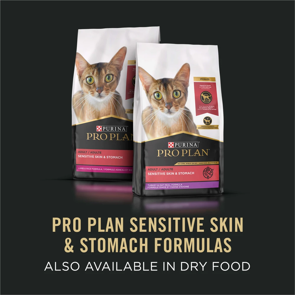 Purina® Pro Plan® Adult Cat Grain Free Duck Entrée Sensitive Skin And Stomach Formula Cans 10 Purina® Pro Plan® Adult Cat Grain Free Duck Entrée Sensitive Skin And Stomach Formula Cans - Image 8