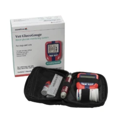 Vet GlucoGauge Blood Glucose Monitoring System For Cats & Dogs -Cat Supplies Store 3021459 3021460 ENG FRONT