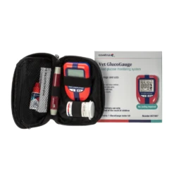 Vet GlucoGauge Blood Glucose Monitoring System For Cats & Dogs -Cat Supplies Store 3021459 3021460 ENG LEFT