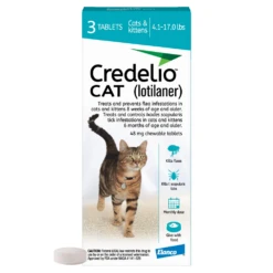 Credelio™ Chewable Tablets For Cats -Cat Supplies Store 3021525 3021528 ENG FRONT