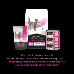Purina® Pro Plan® Veterinary Diets Cat UR Urinary Treats -Cat Supplies Store 3021690 3021691 ENG LEFT