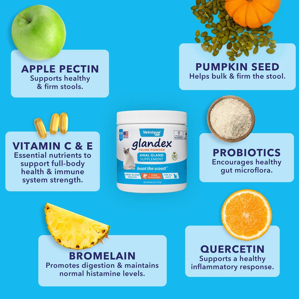 Glandex® Feline Powder Anal Gland Supplement 8 Glandex® Feline Powder Anal Gland Supplement - Image 6
