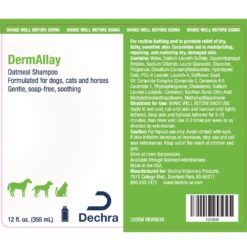 DermAllay Oatmeal Shampoo 11 DermAllay Oatmeal Shampoo -Cat Supplies Store 3022316 3022317 ENG INSTRUCTIONS