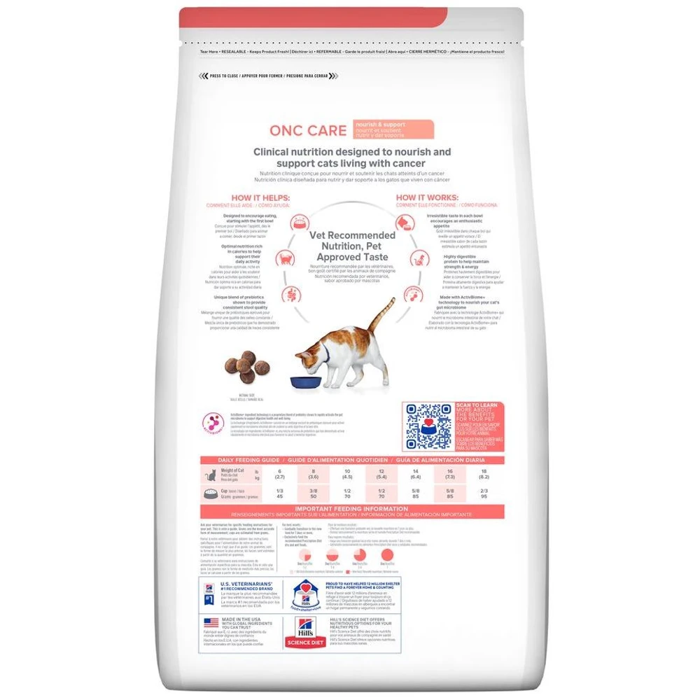 Hill's® Prescription Diet® Cat ONC Care With Chicken Dry 6 Hill's® Prescription Diet® Cat ONC Care With Chicken Dry - Image 4