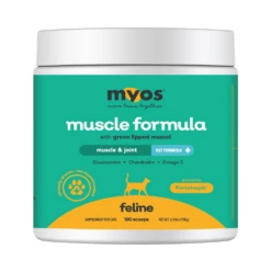 MYOS® Muscle & Joint With Green Lipped Mussel Powder For Cats - Vet Formula -Cat Supplies Store 3022388 3022389 ENG FRONT