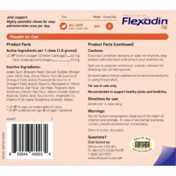 Flexadin® With UC-II® Chews For Cats 9 Flexadin® With UC-II® Chews For Cats -Cat Supplies Store 3022965 3022966 ENG BACK