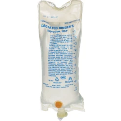 Lactated Ringers Injection Bag