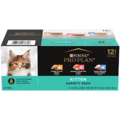 Purina® Pro Plan® Kitten Favorites Variety Pack Cans -Cat Supplies Store 478beb07 9f06 4c00 ae21 7c87225e7e77