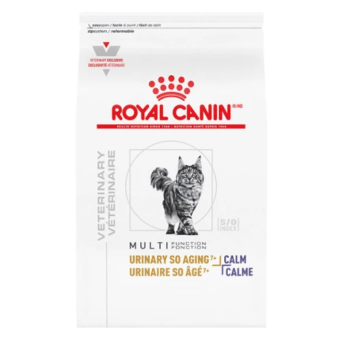 Royal Canin Urinary SO Aging 7+ + Calm Dry For Cats 3 Royal Canin Urinary SO Aging 7+ + Calm Dry For Cats