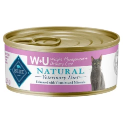 BLUE Natural Veterinary Diet™ Cat W+U Weight Management + Urinary Care Canned -Cat Supplies Store 57648fa6 6ec2 4706 be36 f45dcc4ac4a8