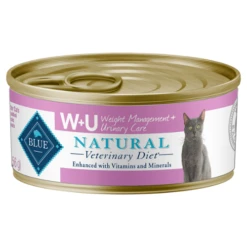 BLUE Natural Veterinary Diet™ Cat W+U Weight Management + Urinary Care Canned