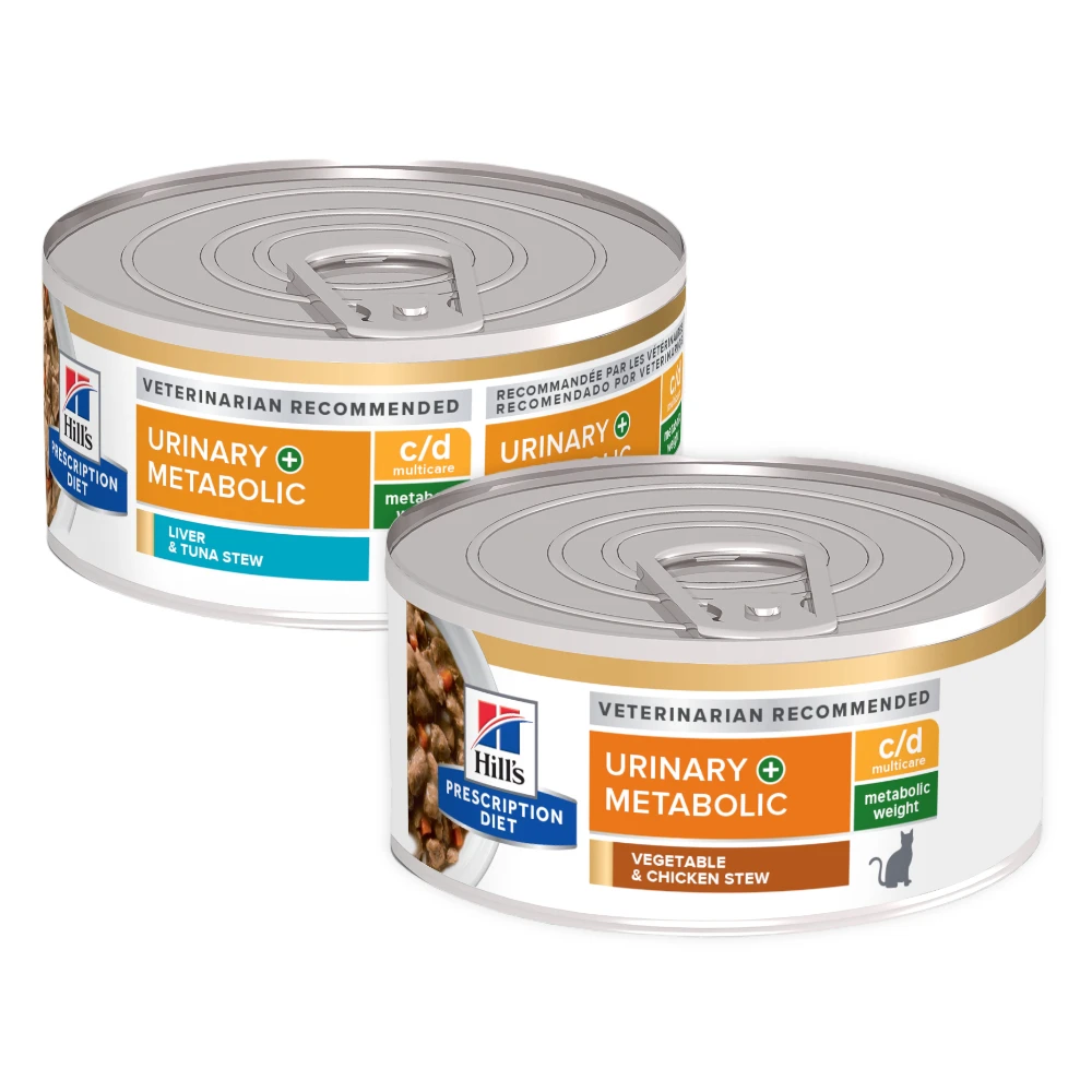 Hill's® Prescription Diet® Cat C/d Multicare + Metabolic, Urinary + Weight Care Cans 5 Hill's® Prescription Diet® Cat C/d Multicare + Metabolic, Urinary + Weight Care Cans - Image 3