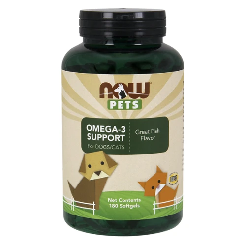 NOW® Pets Omega-3 Support Softgels For Dogs/Cats 3 NOW® Pets Omega-3 Support Softgels For Dogs/Cats