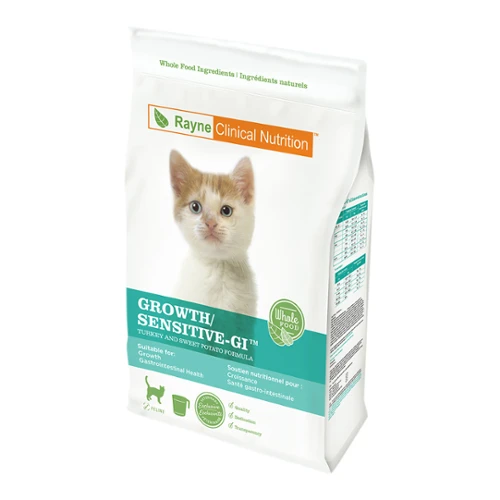 Rayne Clinical Nutrition™ Growth/Sensitive-GI™ Turkey & Sweet Potato Formula Dry For Cats 3 Rayne Clinical Nutrition™ Growth/Sensitive-GI™ Turkey & Sweet Potato Formula Dry For Cats