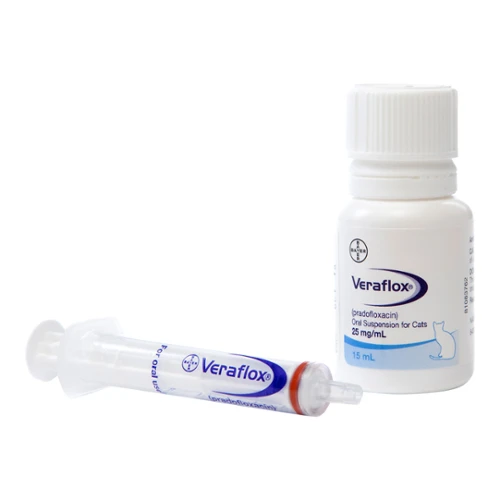 Veraflox™ (pradofloxacin) Oral Suspension For Cats 3 Veraflox™ (pradofloxacin) Oral Suspension For Cats